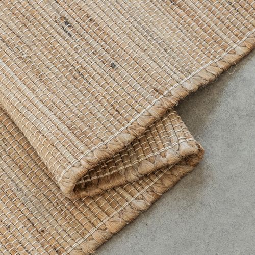 Tapis 60x90cm Naturel En Jute Harmony Beige Naturel