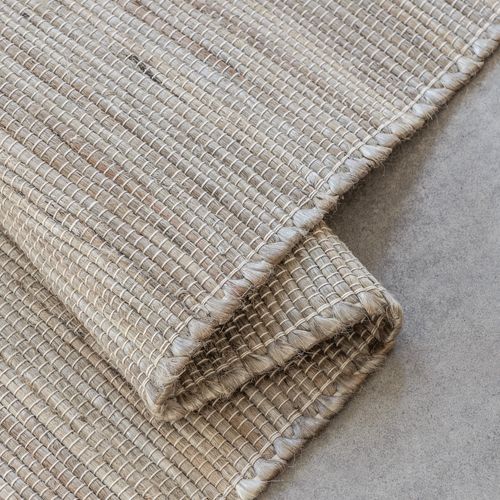 Tapis 160x230cm Naturel En Jute Harmony Grège