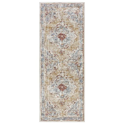 Tapis 200x280cm Style Vintage Madere Beige