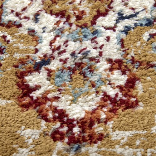 Tapis 200x280cm Style Vintage Madere Doré