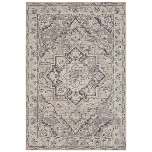 Tapis 240x340cm Vintage Rania Crème Et Gris