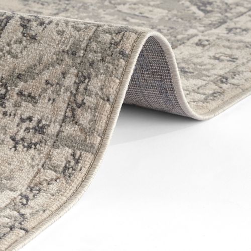 Tapis 200x280cm Vintage Rania Crème Et Gris