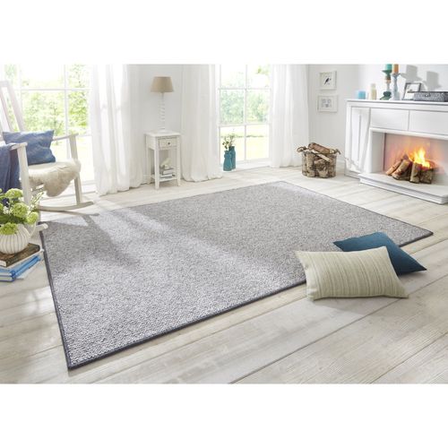 Tapis 140x200cm Bouclé Tufté Wool Gris