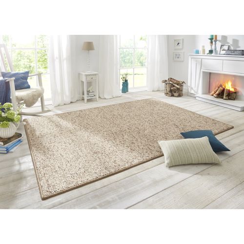 Tapis 140x200cm Bouclé Tufté Wool Beige