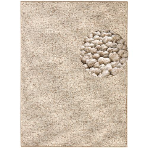 Tapis 140x200cm Bouclé Tufté Wool Beige