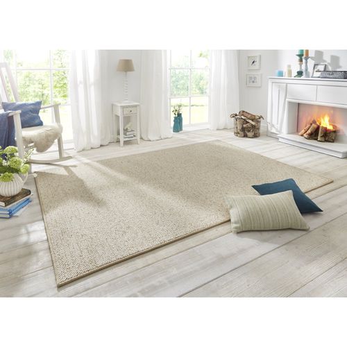 Tapis 80x200cm Bouclé Tufté Wool Crème