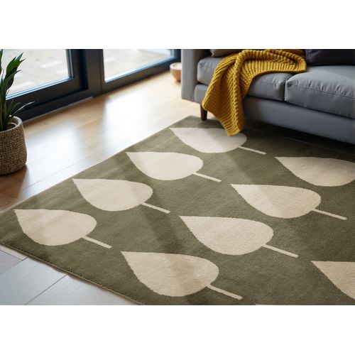 Tapis Enfant Leaves Vert 160x235cm