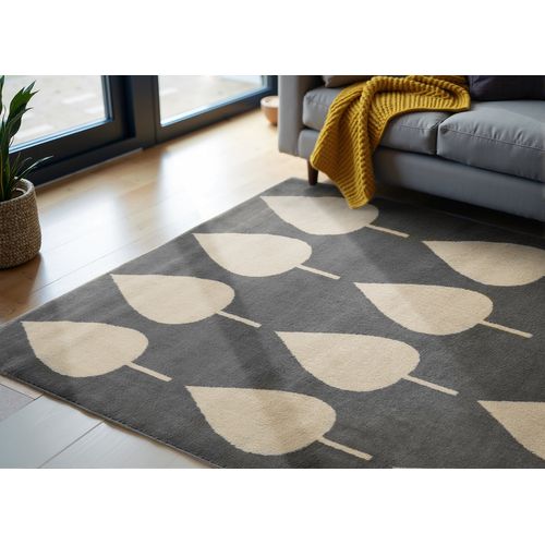 Tapis Enfant Leaves Bleu 160x235cm