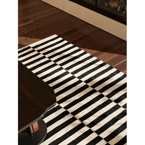 Tapis 120x180cm En Laine Tissé à La Main Donna