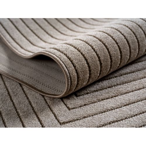 Tapis 80x250cm à Relief Nolan Beige