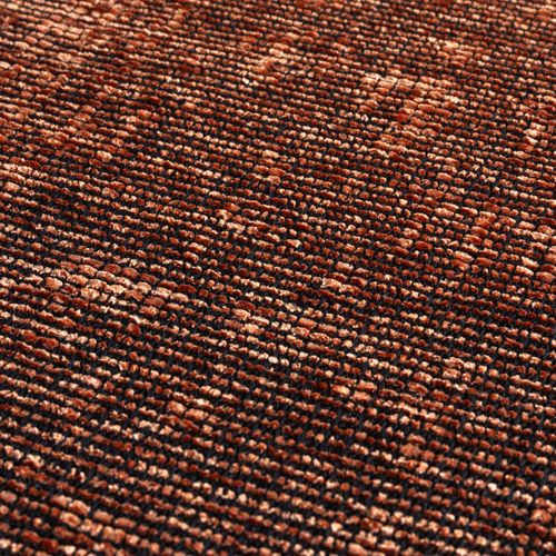 Tapis Moderne à Franges - Terracotta 140x200cm