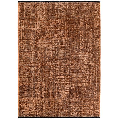 Tapis Moderne à Franges - Terracotta 80x250cm