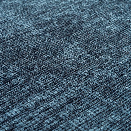 Tapis Moderne à Franges - Bleu 80x250cm