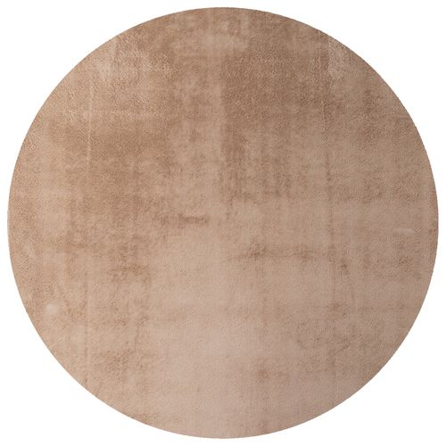 Tapis Doux 80x80cm Lavable Beige