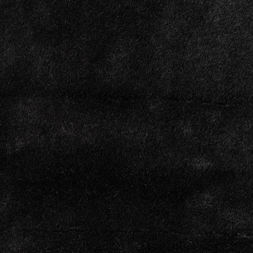 Tapis Doux 80x80cm Lavable Noir