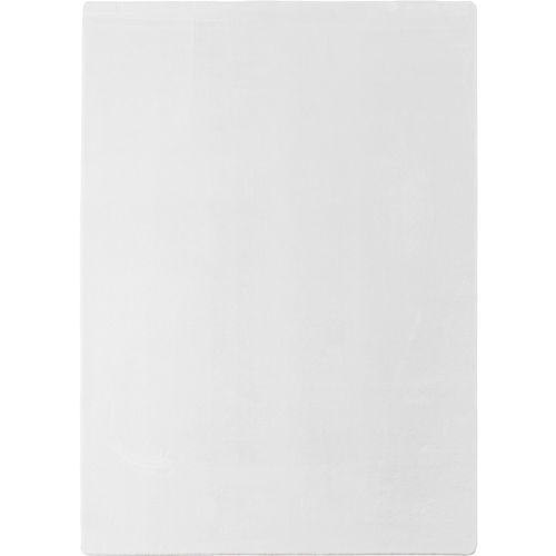 Tapis 120x160cm Poils Doux Lavable Blanc
