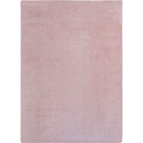 Tapis 140x200cm Poils Doux Lavable Rose