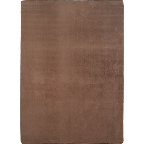 Tapis 60x100cm Poils Doux Lavable Mocca