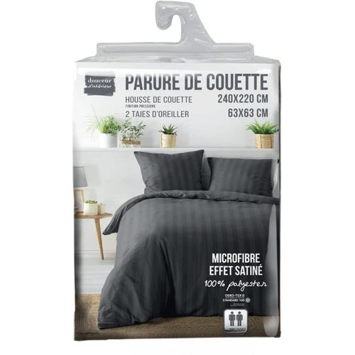 Parure De Lit Microfibre Cléo Promo Linge