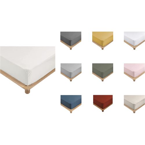 Draps Housse Percale De Coton 78fils Promo Linge