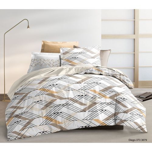 Parure De Lit Coton Diego Promo Linge