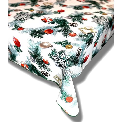 Nappes Polyester Laponie Motif Pin Promo Linge