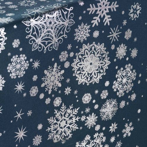 Promo Linge Nappe De Noël Rectangle Anti-tâches - Constellation