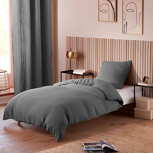 Parure De Lit Gaze De Coton Alia Promo Linge