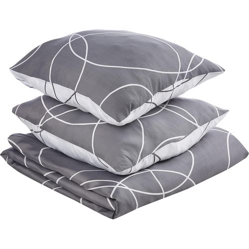 Parure Elton - Microfibre Imprimée, Douce Et Certifiée