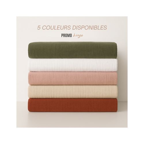 Draps Housse Gaze De Coton Alia Promo Linge