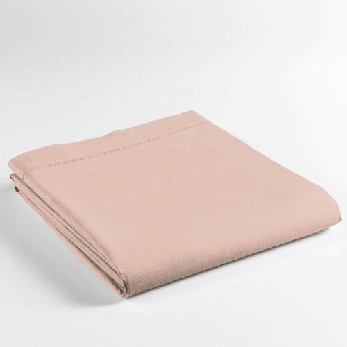Drap Plat Lina - 100% Coton rose - Certifié