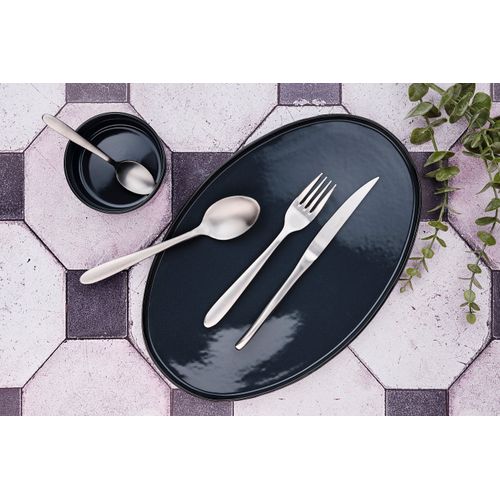 Lot De 6 Petites Cuillères En Inox Argent D