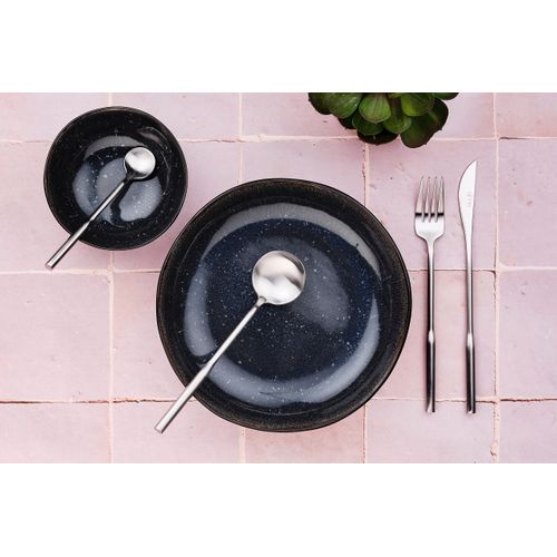 Lot De 6 Petites Cuillères En Inox Argent D