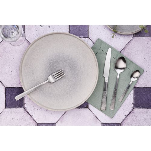 Lot De 6 Petites Cuillères En Inox Argent D