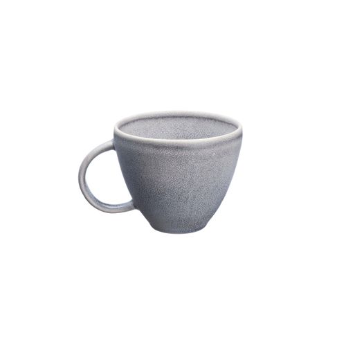 Lot De 6 Mugs En Grès Gris 25cl