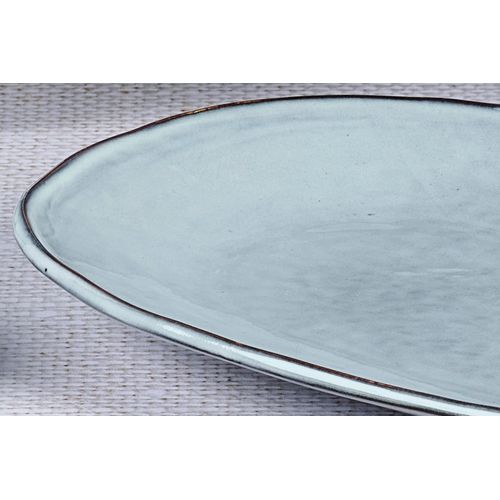 Lot De 3 Plateaux En Grès Gris D