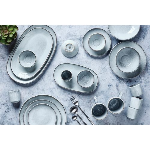 Lot De 18 Set Les Essentiels En Grès Gris D