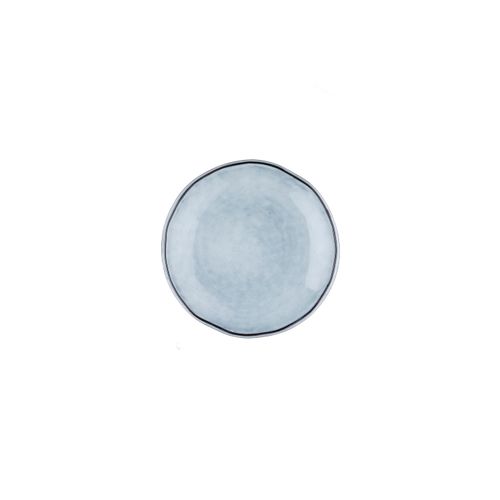 Lot De 6 Assiettes à Pain En Grès Gris D16