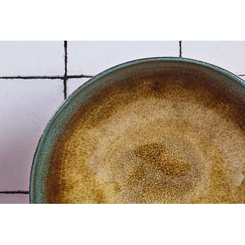 Lot De 6 Grands Bols En Grès Marron D20