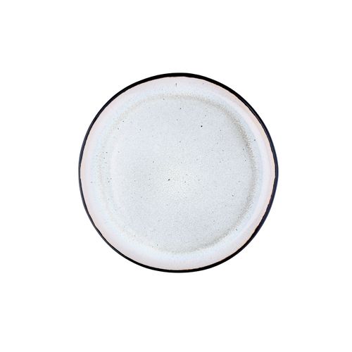 Assiette Iris Ø26cm - 6 Pièces - Blanc Ivoire