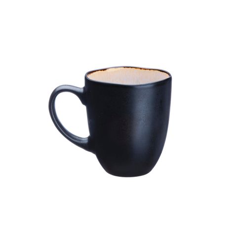 Lot De 6 Mugs En Grès Blanc 40cl
