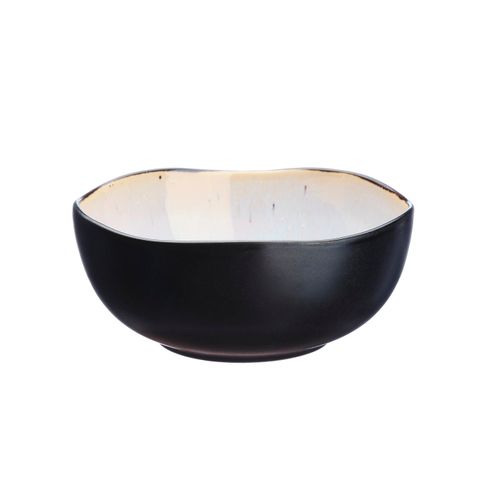 Lot De 6 Bols Moyens En Grès Blanc D16.5