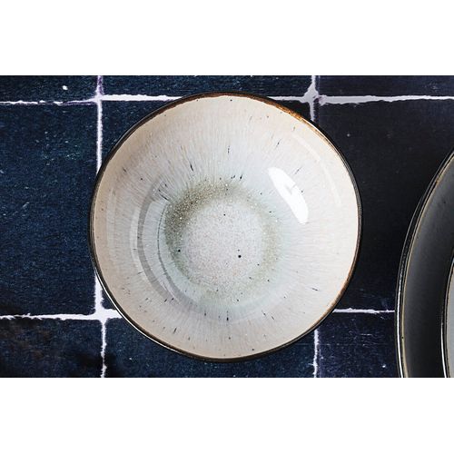 Lot De 6 Petits Bols En Grès Blanc D12