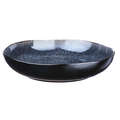 Lot De 2 Corbeilles à Fruits En Grès Bleu D