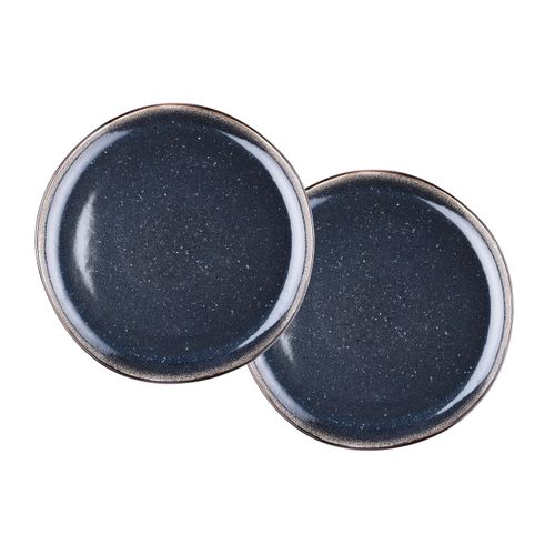 Lot De 2 Plateaux En Grès Bleu D32
