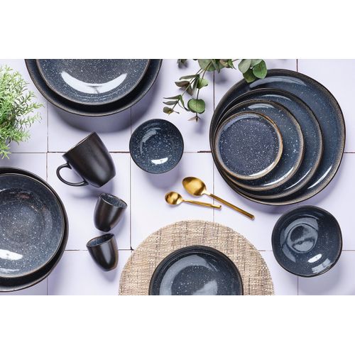 Lot De 2 Plateaux En Grès Bleu D32