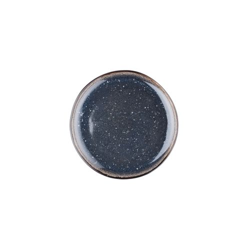 Lot De 6 Assiettes à Dessert En Grès Bleu D21.5