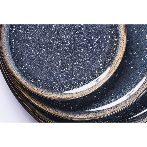 Assiette Iris Ø16cm - 6 Pièces - Bleu Nuit