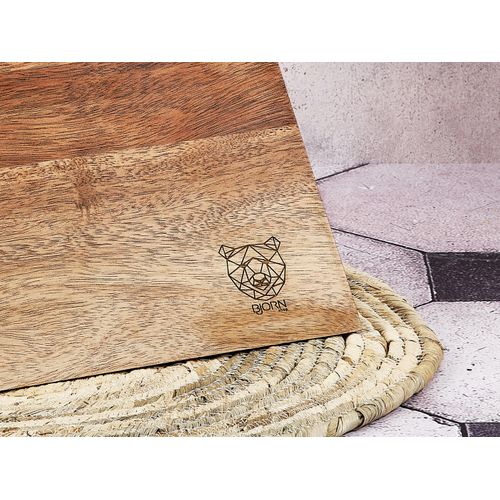 Lot De 1 Blocs Couteaux En Bois Marron D