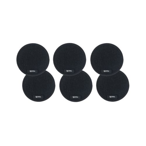 Lot De 6 Sous-verres En Feutre Recyclé Noir D10